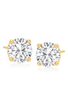 Just Like Diamonds 3 CT Stud Gold