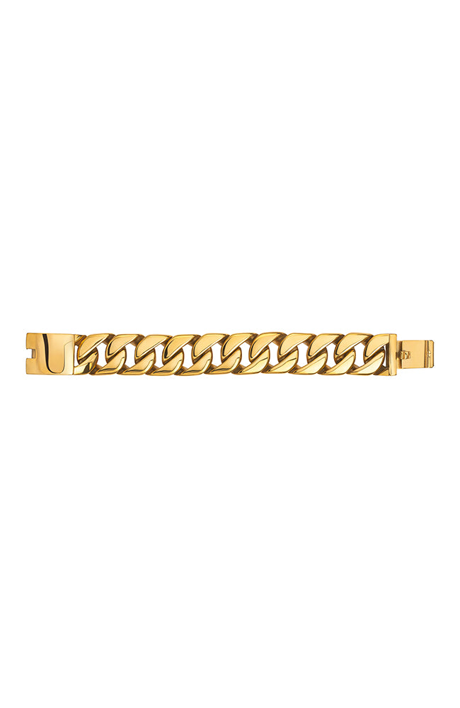 Chain Link Bracelet Medium Gold