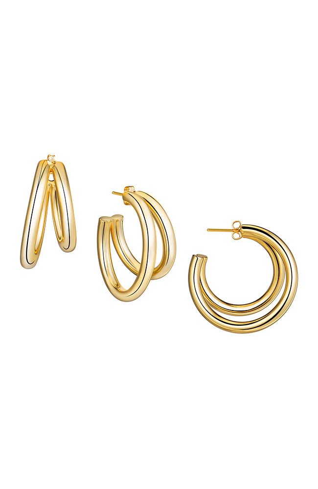 Double Hoop Earring