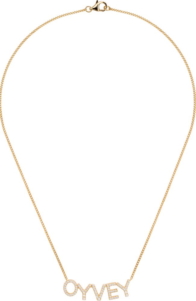 18k Yellow Gld Verme Oy Vey Nk