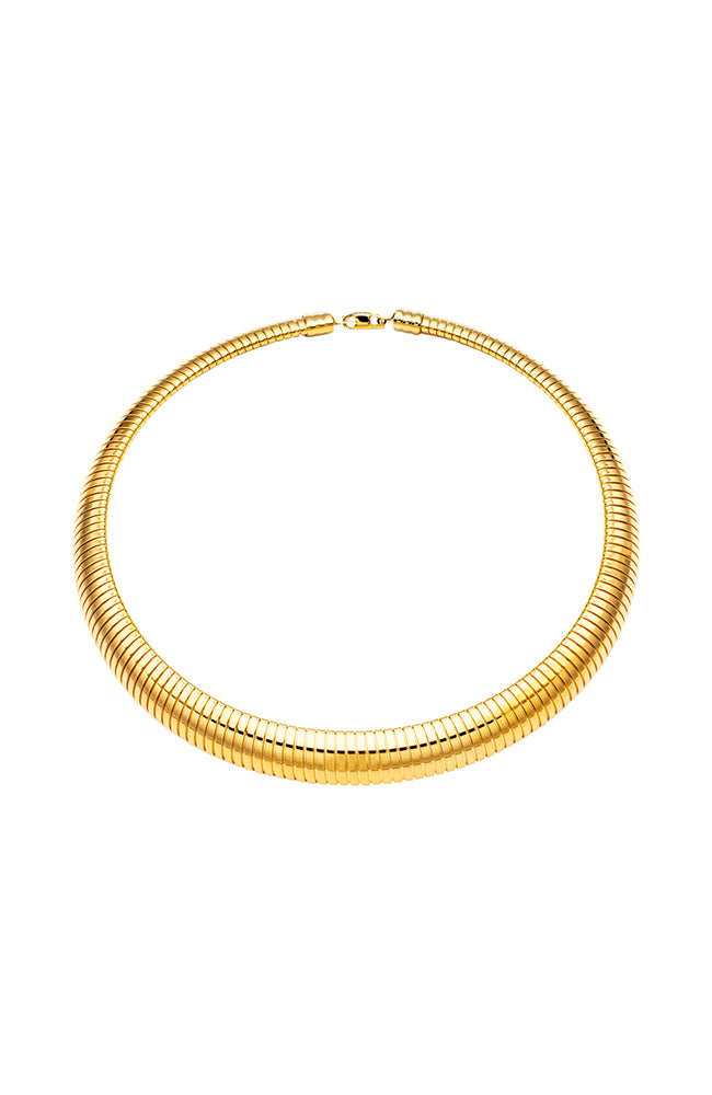 Yellow Gold Cobra Necklace