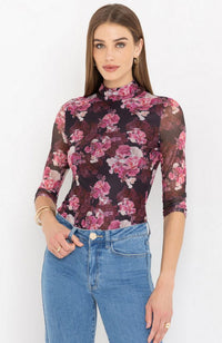 Milo Floral Mesh Bodysuit