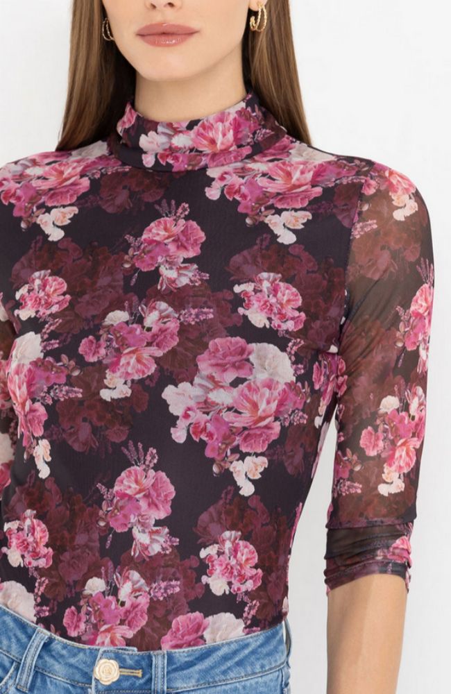 Milo Floral Mesh Bodysuit