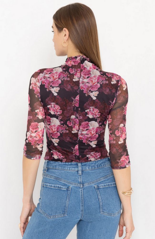 Milo Floral Mesh Bodysuit