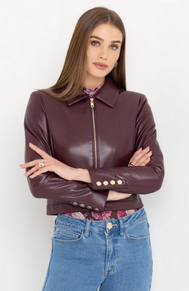 Lola Vegan Leather Jacket