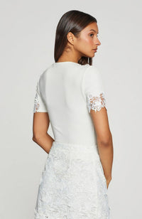 Shiloh 3D Lace Combo Top