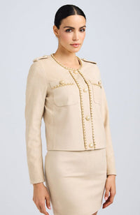 Fiorella Vegan Suede Jacket