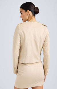 Fiorella Vegan Suede Jacket