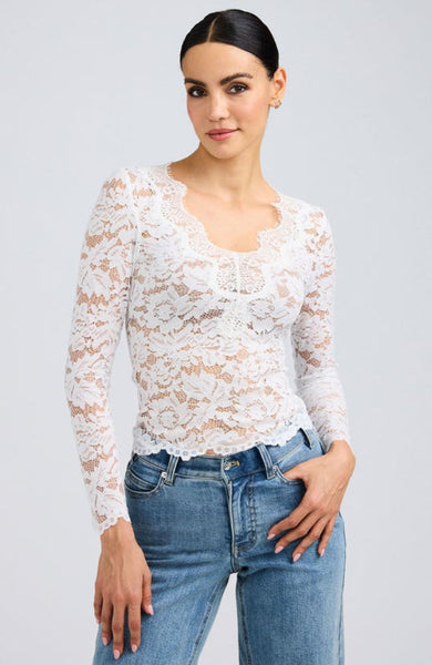 yoko♡ Yoko Lace Top – shoprodeodrive