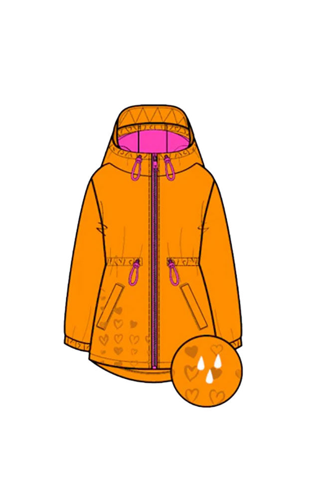 Magic Print Anorak Raincoat