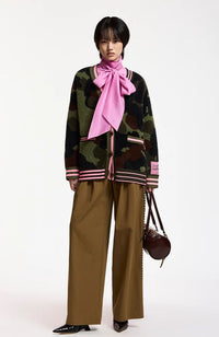 Kamoo Camouflage Knit Cardigan