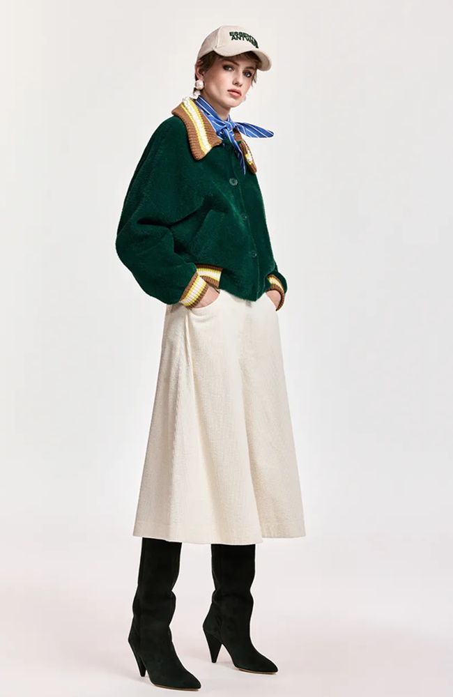 Kamore Knit Jacket with Collar