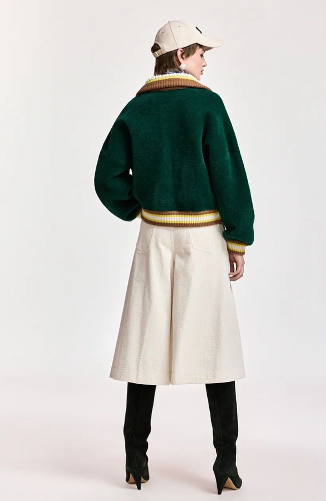 Kamore Knit Jacket with Collar