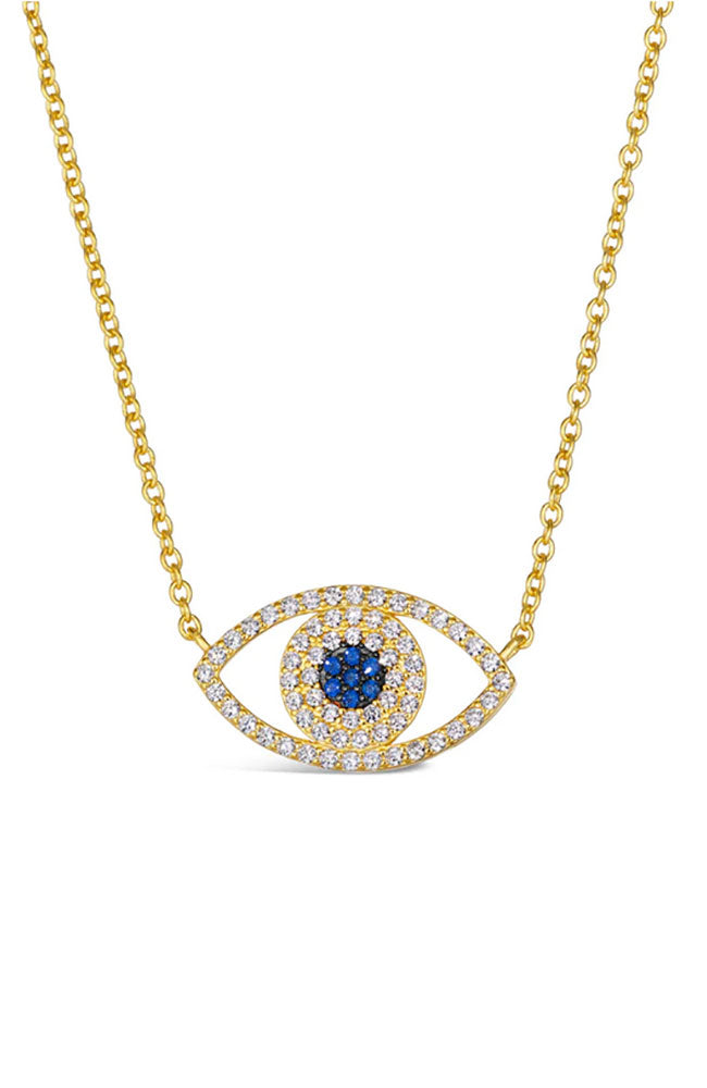 Kate 26 Gold Eye Necklace