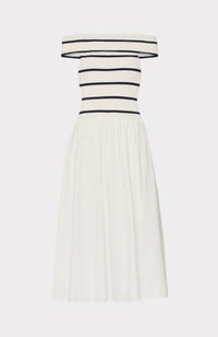 OTS Sheer Knit Midi Dress