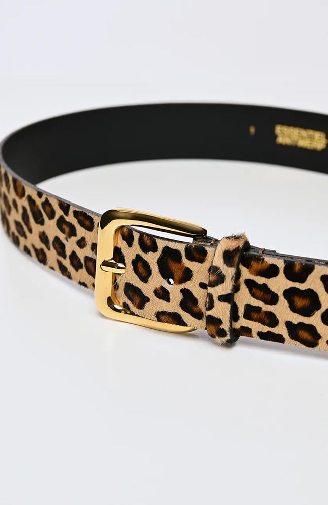 Kofee Printed Leather Belt