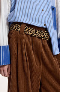Kofee Printed Leather Belt