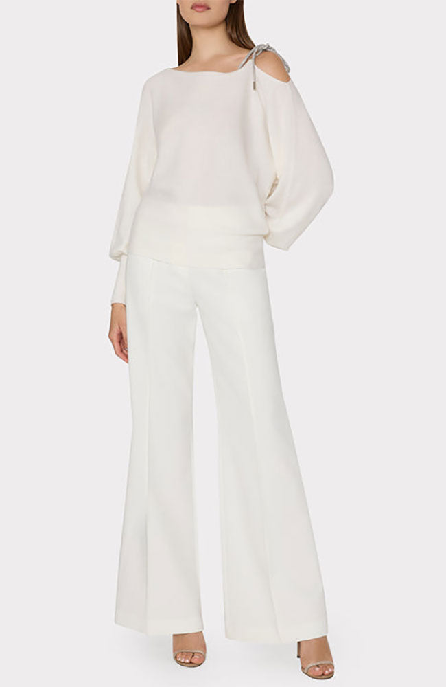 Ida OTS Crystal Tie Sweater