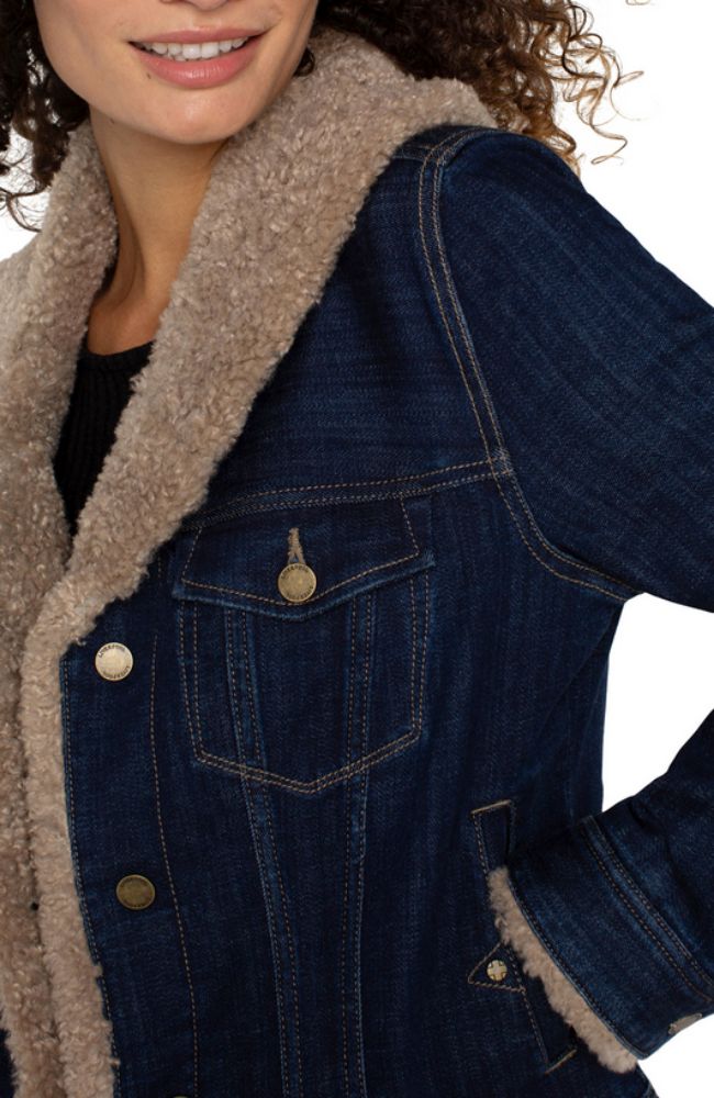 Sherpa Collar Trucker Jacket