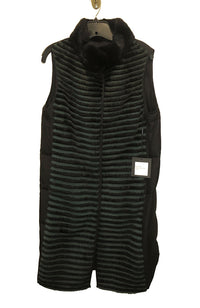 Long Mink Line Rev Coat