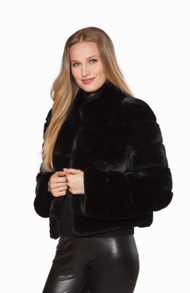 Rex Rabbit Banded Jacket