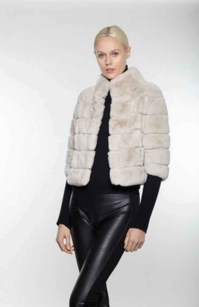 Rex Rabbit Bracelet Sleeve Jacket