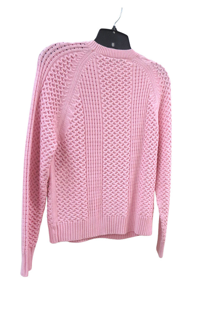 Multi Cable Crewneck Sweater