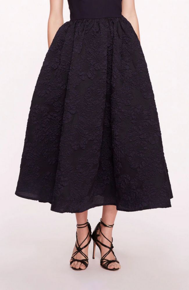 Calathea Halter Cocktail Gown
