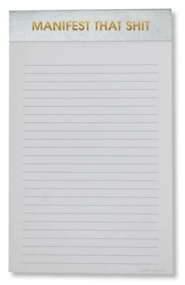 Manifest That Notepad Silver