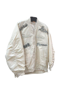 Embellished Bomber Jacket