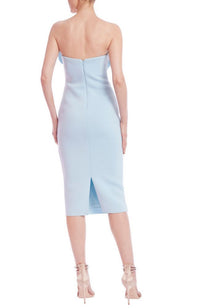 Rosette Scuba Cocktail Dress