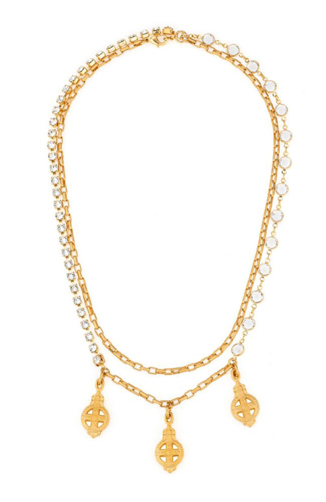 38" Loire Chain 3 Dunkerque Pendants