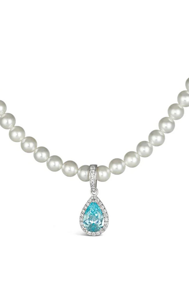 Sophia 08 Aqua Necklace
