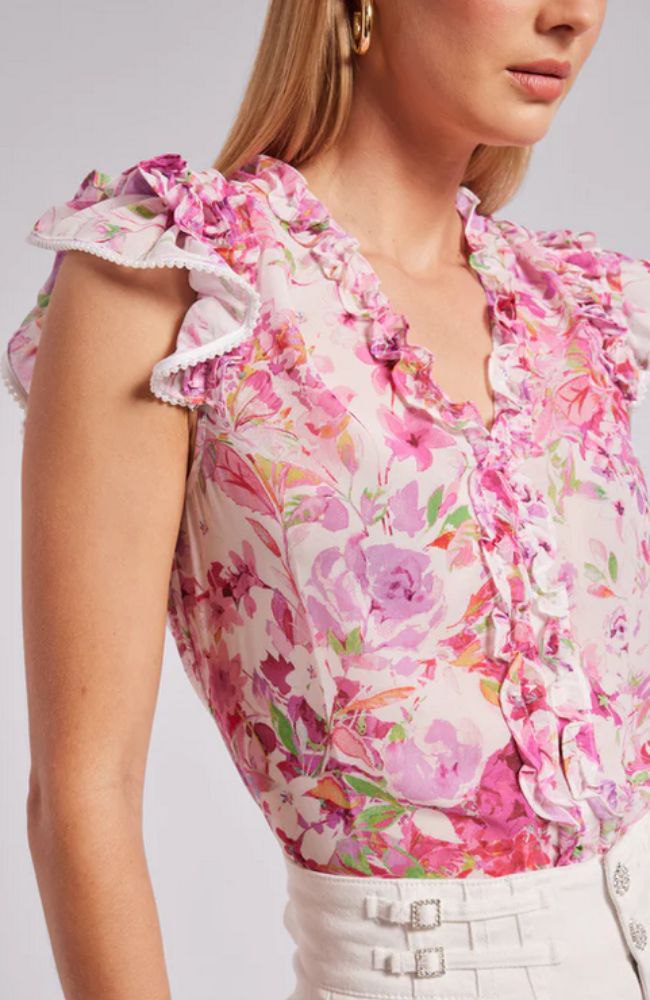 Seana Floral Top