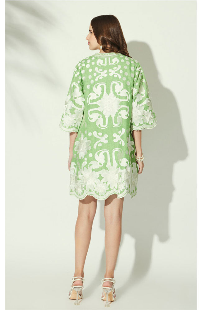 Apple Lea Linen Tent Dress