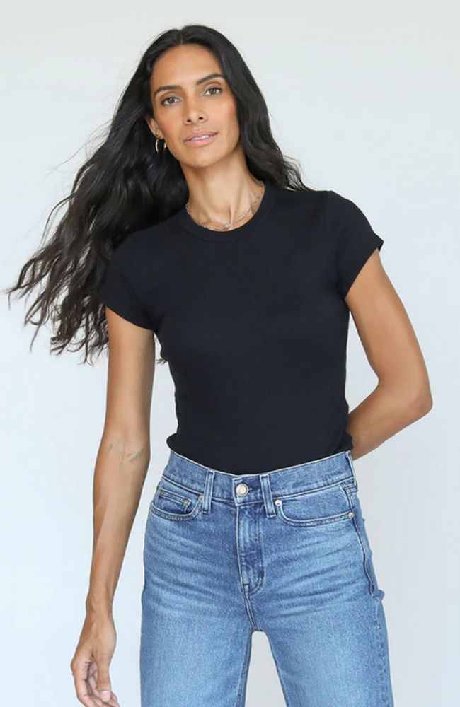 Jude Ribbed Baby Tee