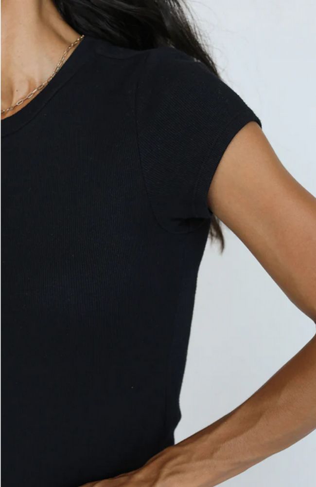 Jude Ribbed Baby Tee