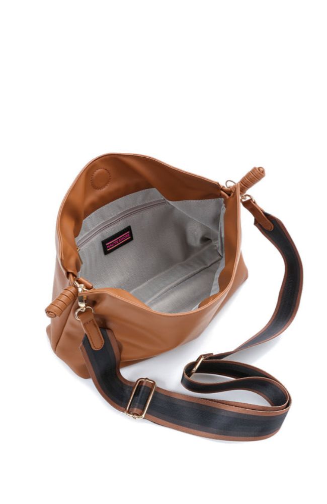Taylor Crossbody in Saddle