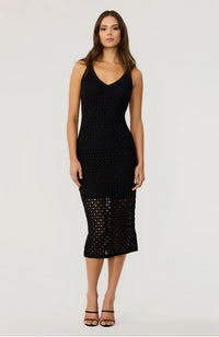 Kayla Crochet Tank Midi Dress