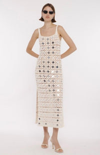 toccin clementine mirror crochet midi-dress Toccin Clementine Mirror Crochet Midi-Dress