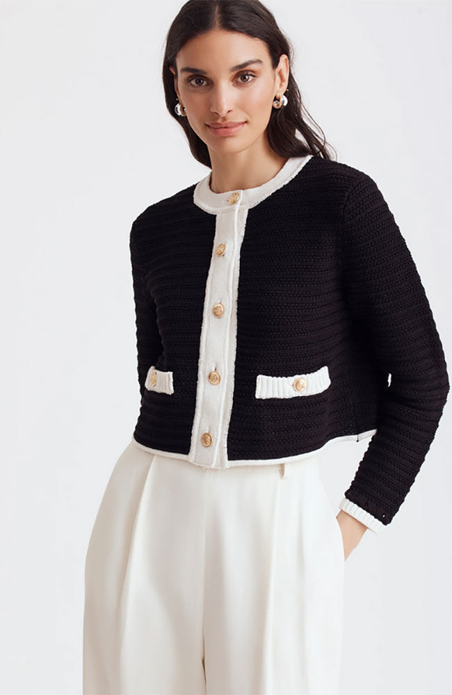 Cecilia Textured Knit Jacket