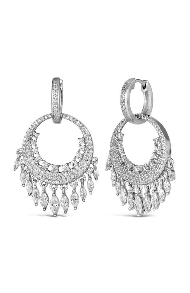 Victoria 12 Diamond Crystaline Earrings