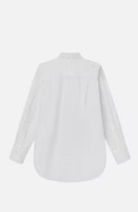 Oversized Pearl Pocket Shirt