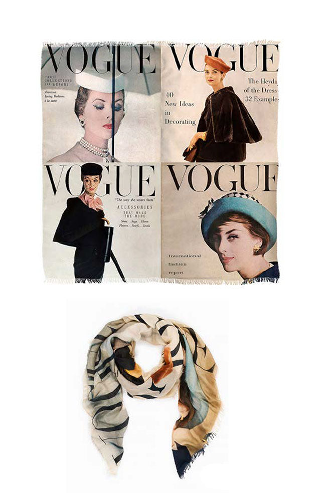 Christina Scarf Vogue Cover