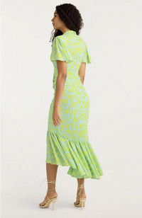 Graphic Floral Peeta Dress