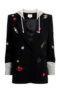 Nebula Emb Hooded Khloe Jacket