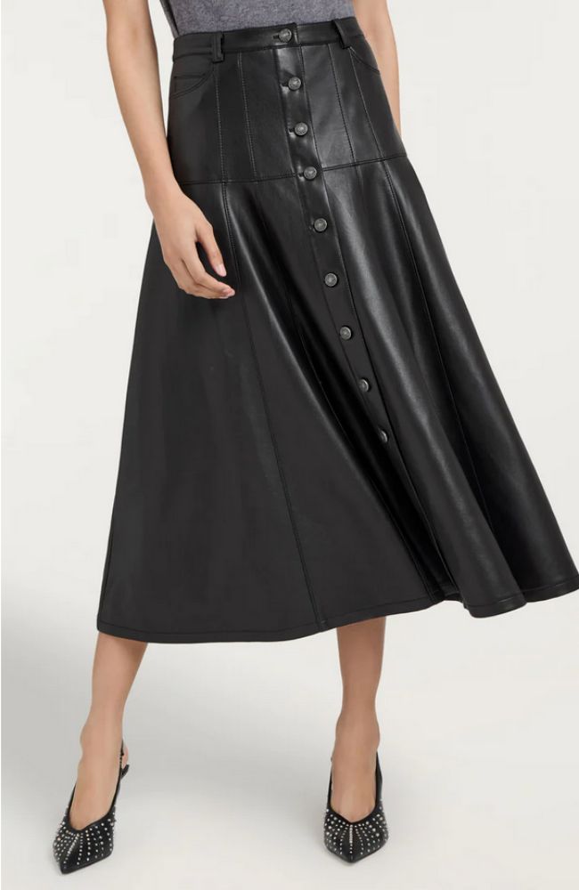 Vegan Leather Veena Skirt