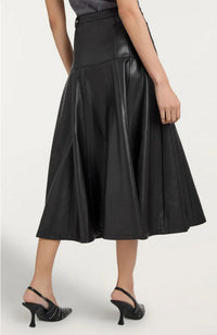 Vegan Leather Veena Skirt