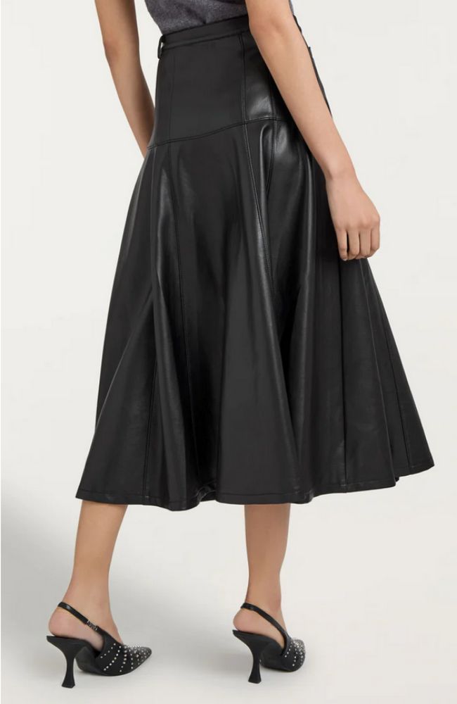 Vegan Leather Veena Skirt