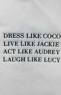 Dress LIke Coco Robe White